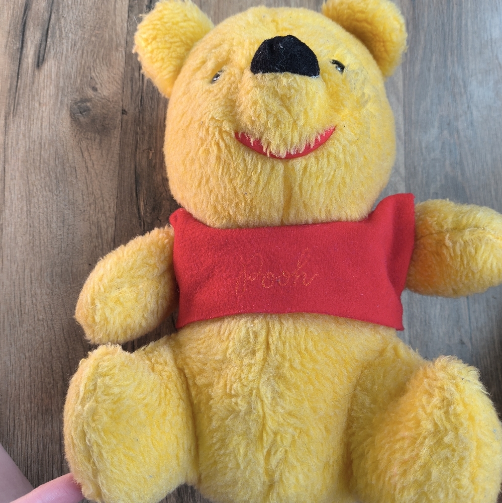 Sears Yellow Plush Toy with Red Shirt